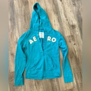 Aeropostale pull over hoodie sweatshirt